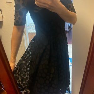 Lauren Conrad Black Casual Dress